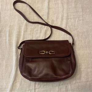 Vintage Etienne Aigner Genuine Leather Brown Purse